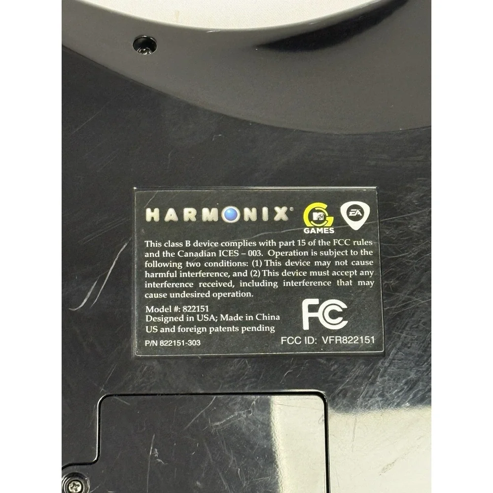 Harmonix Fender Stratocaster PS3‎ Rock Band Guitar 822151 No Dongle Untested